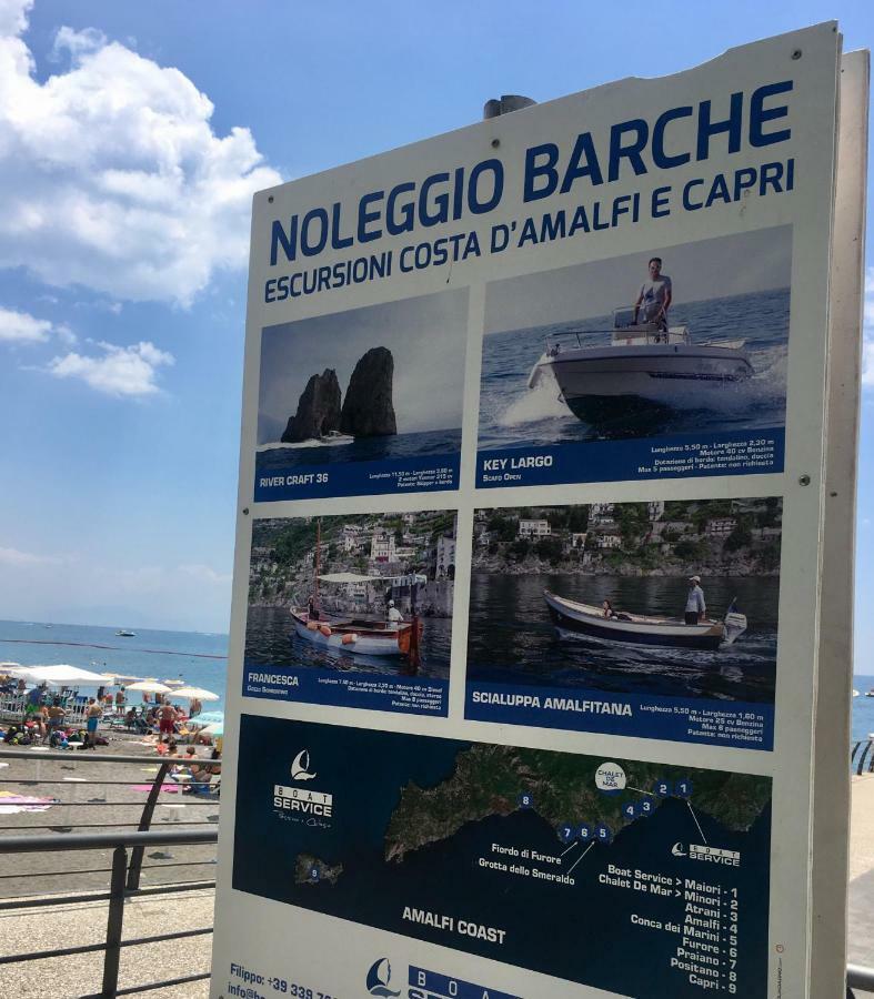 La Conchiglia Villa Minori Eksteriør bilde