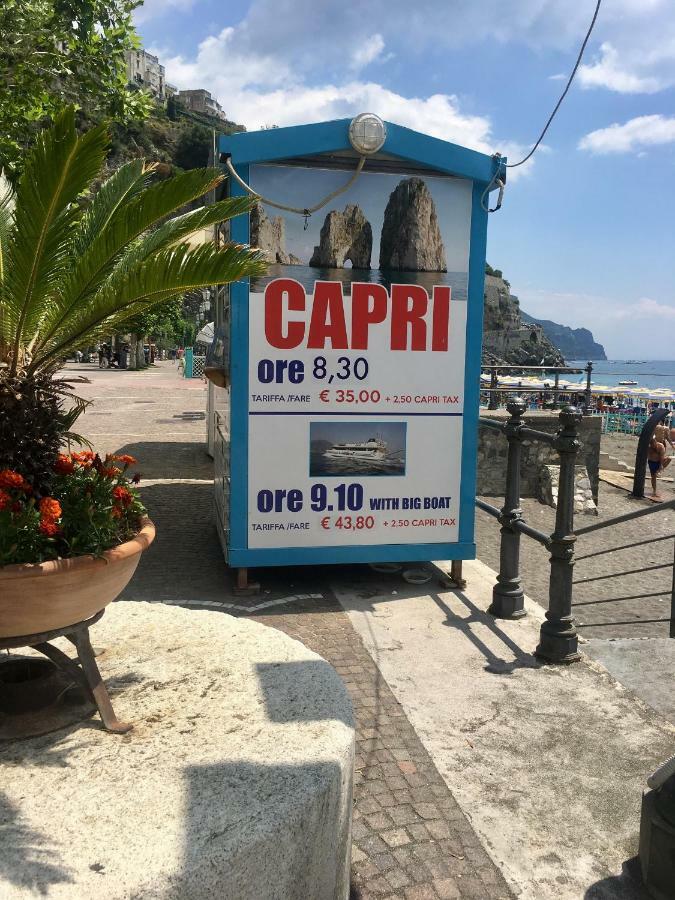 La Conchiglia Villa Minori Eksteriør bilde
